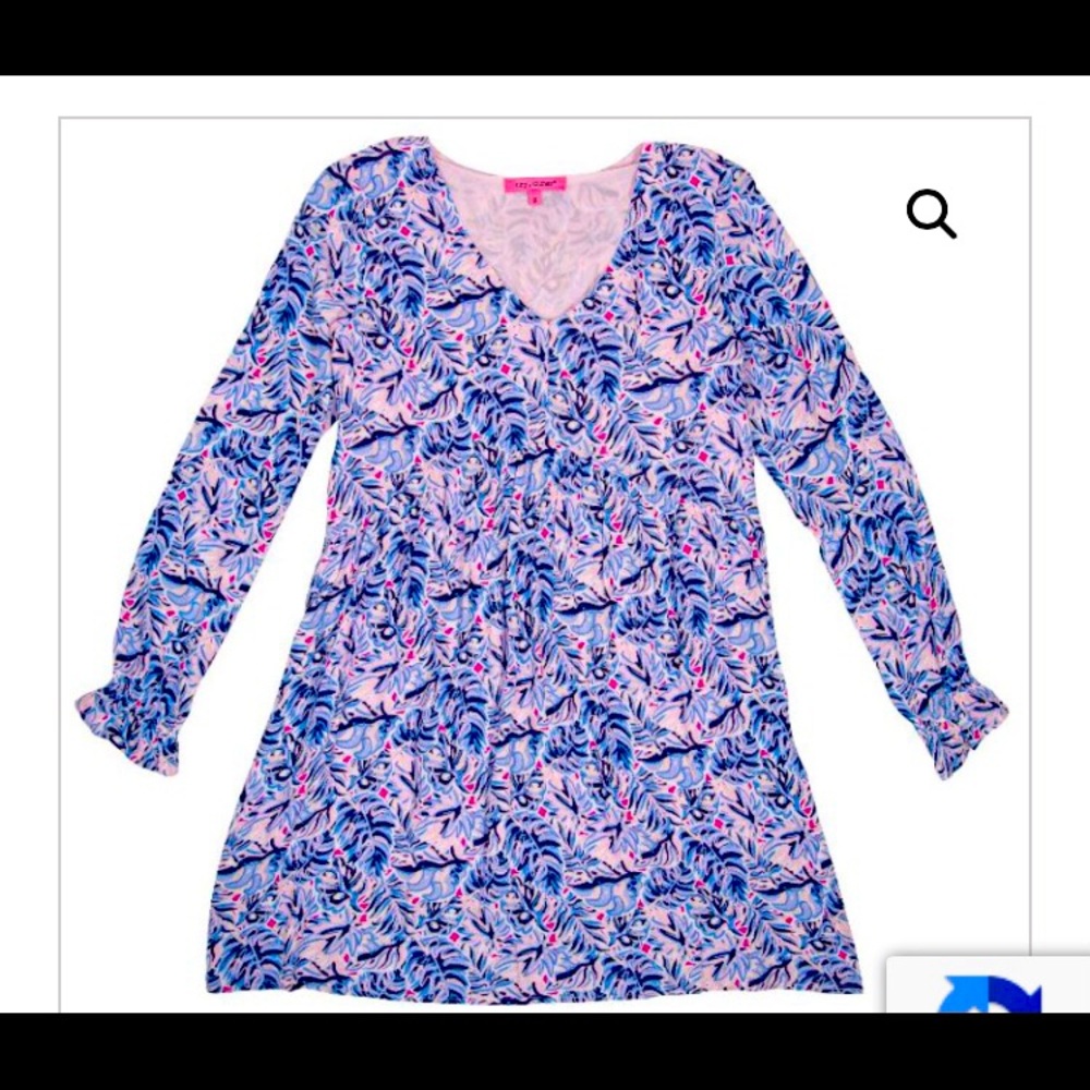 Simply Southern PLUS size babydoll dress in XXL. Lilly Pulitzer look alike.